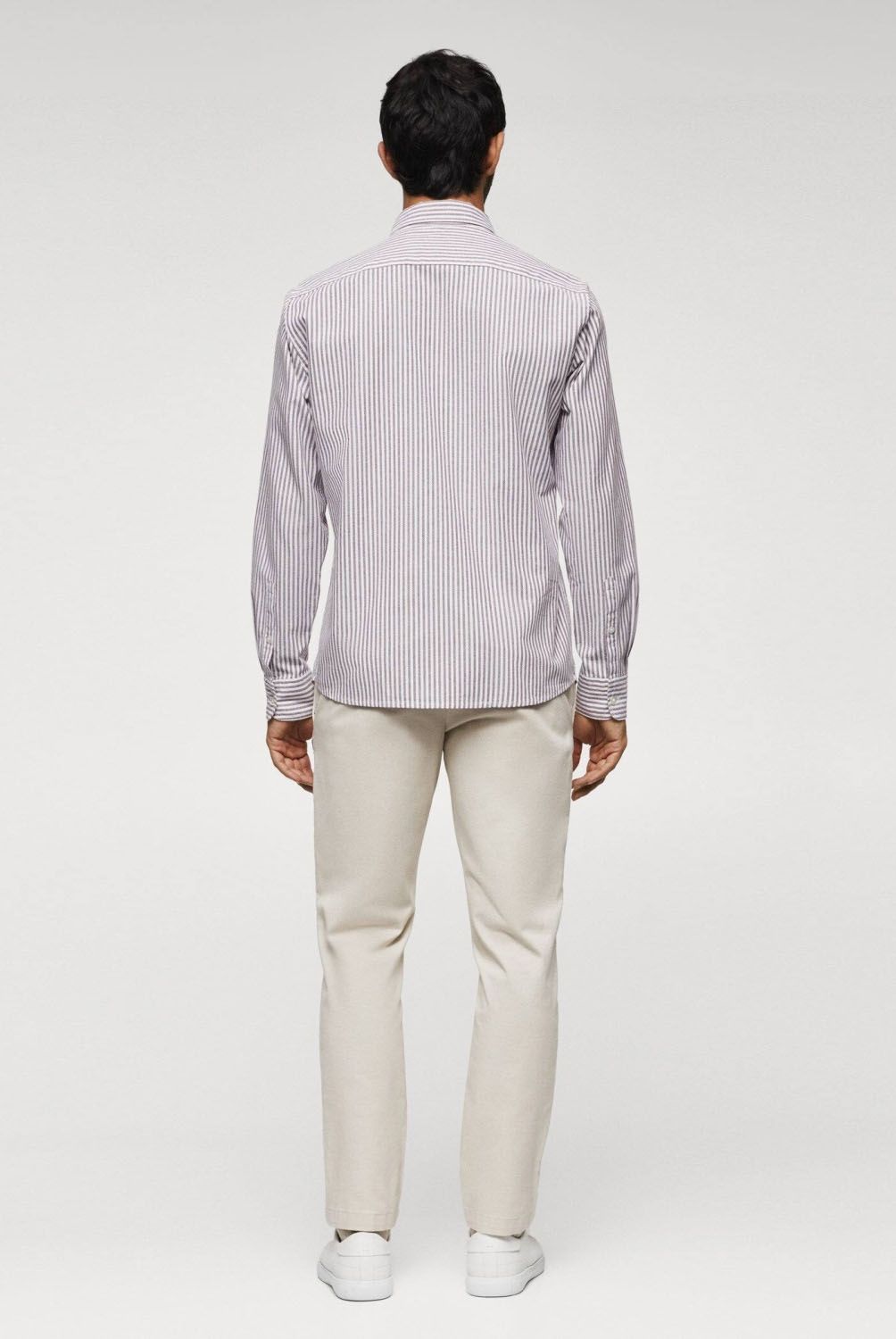 MANGO MAN - Camisa Slim Fit Hombre Mango Man