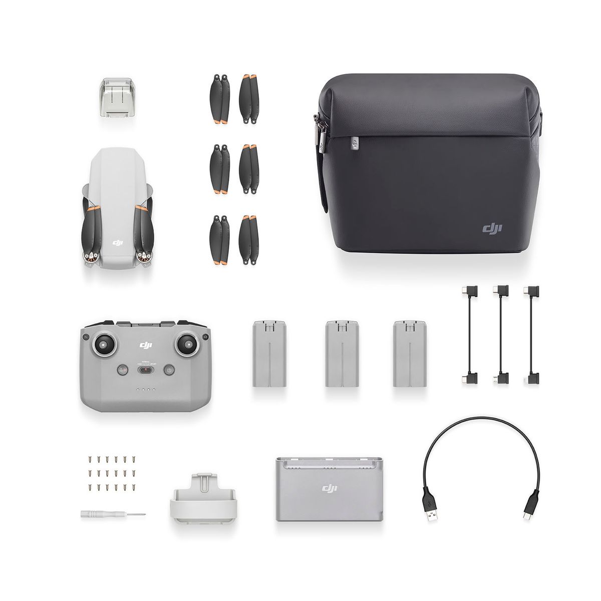 DJI - Dron Semiprofesional Mini 2 Se Fly More Combo Dji