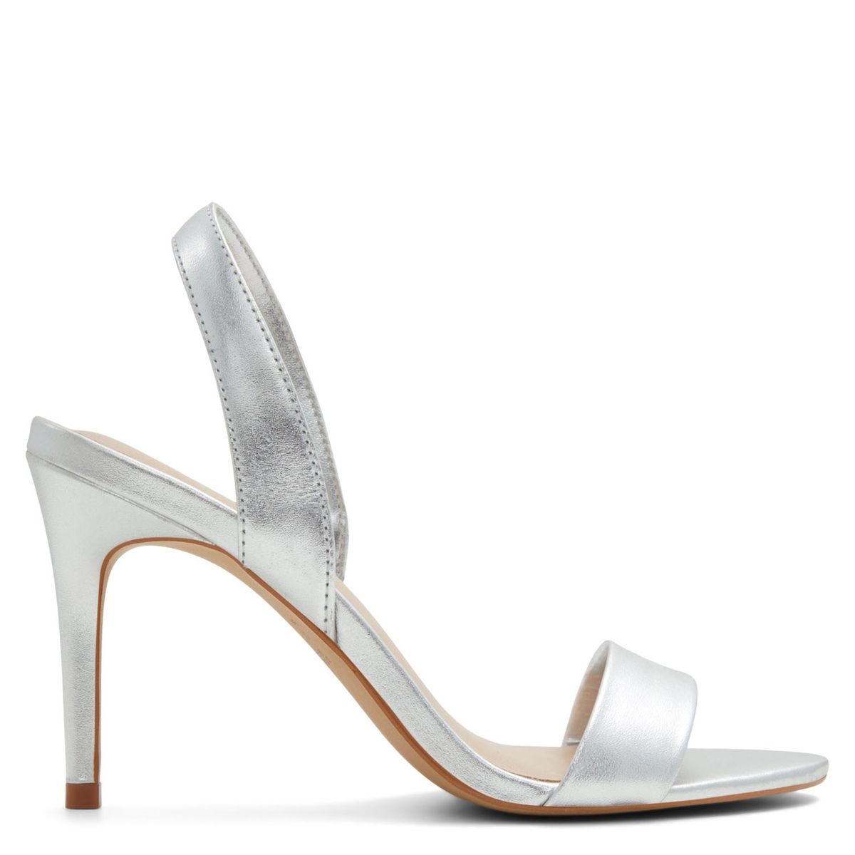 ALDO - Pemela Sandalia Mujer Cuero Plateado Aldo