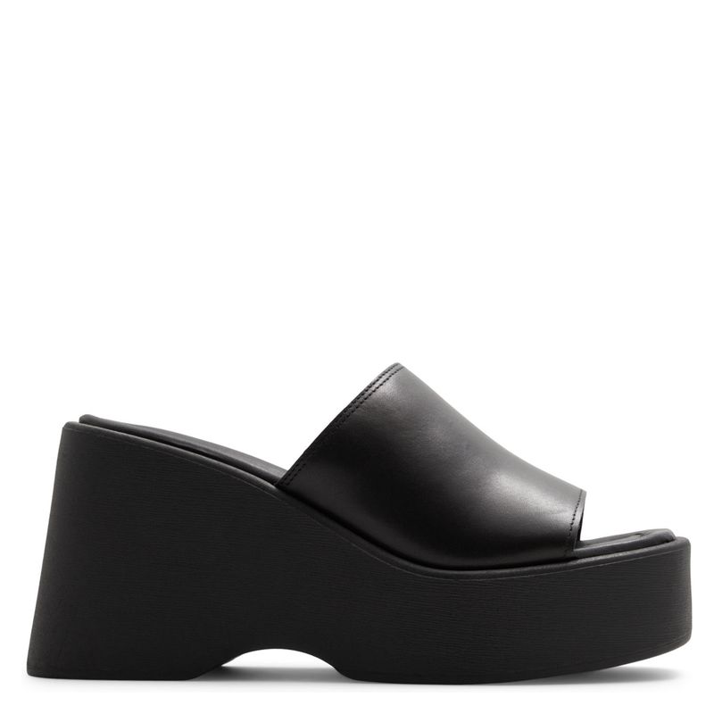 ALDO - Betta Sandalia Mujer Cuero Negro Aldo