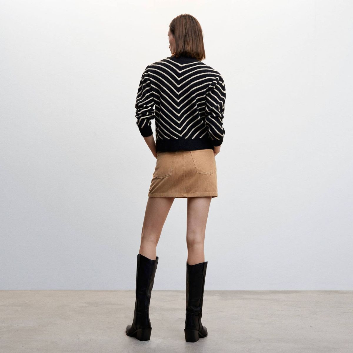 MANGO - Sweater Manga Larga Poliéster Mujer Mango