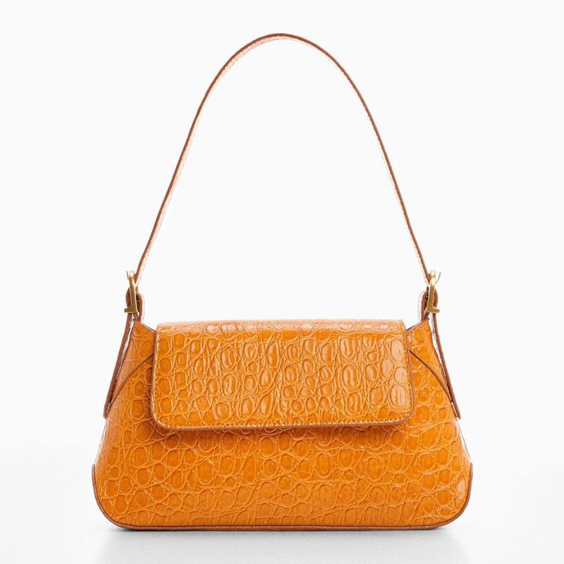 MANGO - Bolso Hombro Coco Mujer Mango