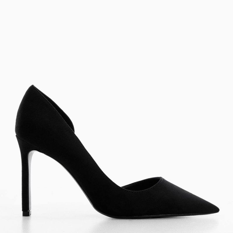 MANGO - Zapato Negro Mujer Mango