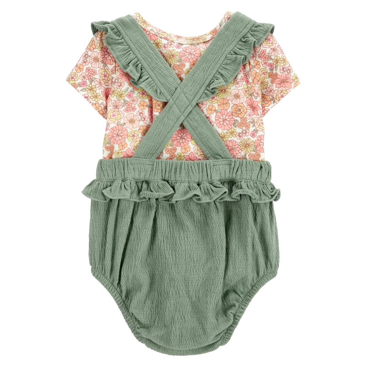 CARTER'S - Conjunto 2 Piezas Enterito y Polera Bebé Niña Carter's