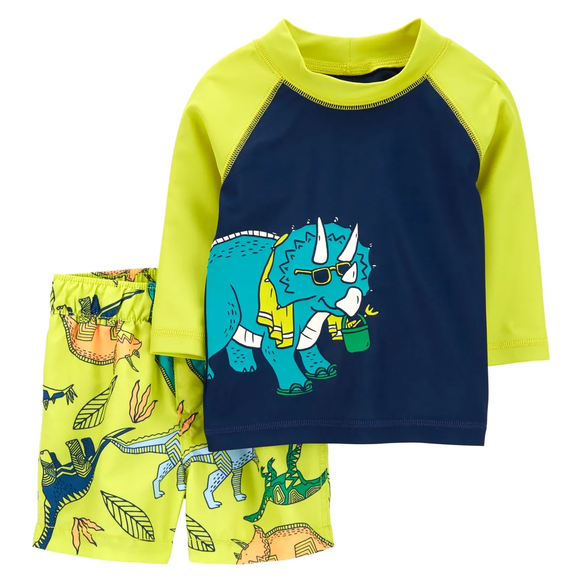 CARTER'S - Traje de Baño 2 Piezas protección UV50+ Bebé Niño Carter's