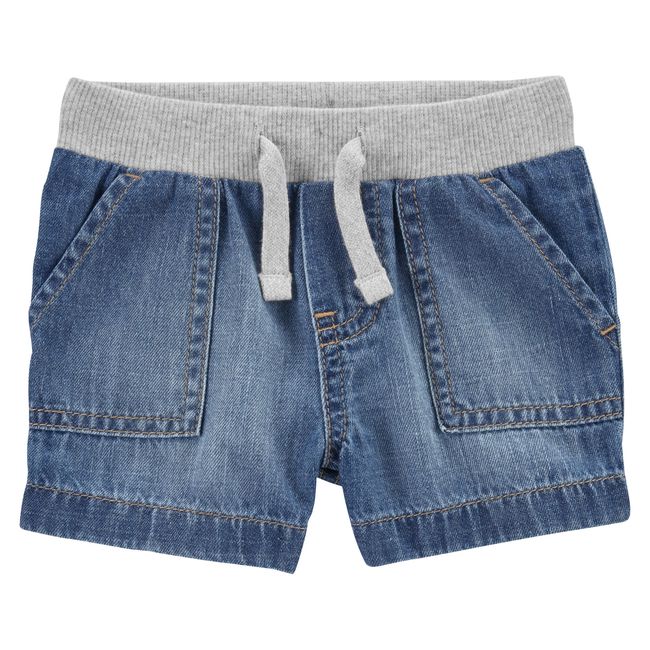 OSHKOSH - Short Mezclilla Cintura Elasticada Bebé Niño Oshkosh