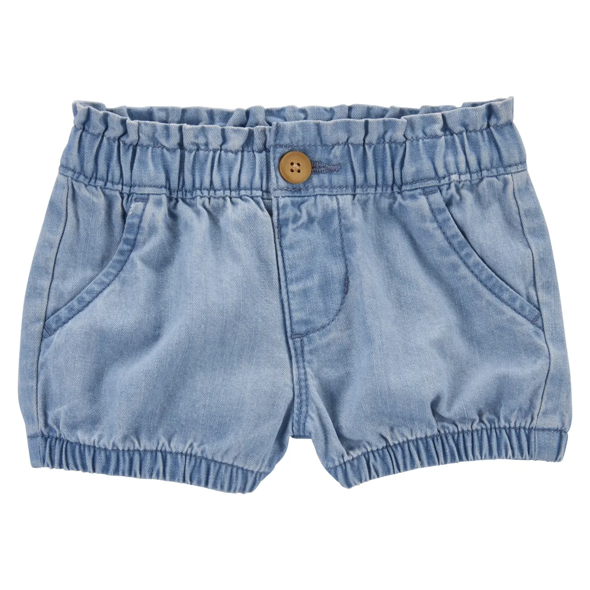 OSHKOSH - Short Bombacho Denim Bebé Niña Oshkosh