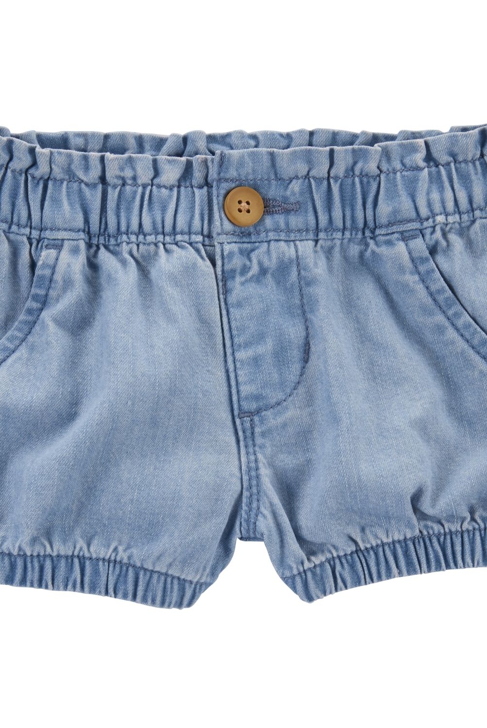 OSHKOSH - Short Bombacho Denim Bebé Niña Oshkosh