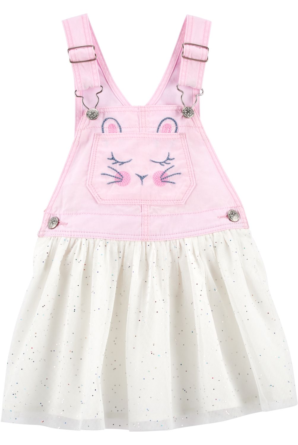 OSHKOSH - Vestido Tirantes Ajustables Bebé Niña Oshkosh