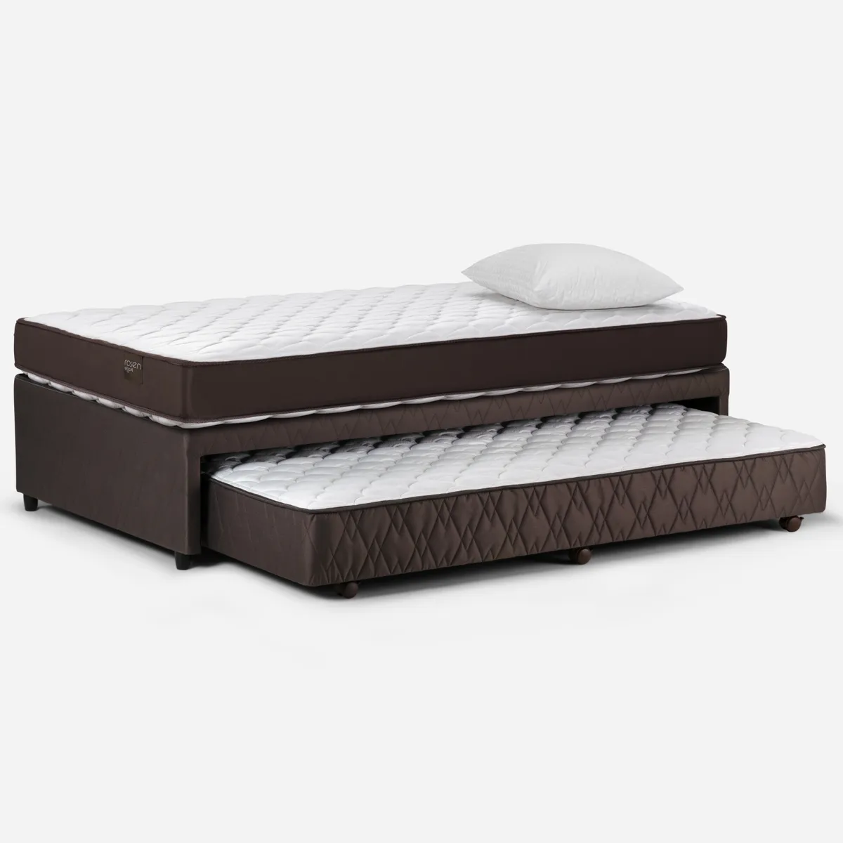 ROSEN - Cama Nido  1.5 Plazas Ergo T  Incluye Almohada Rosen