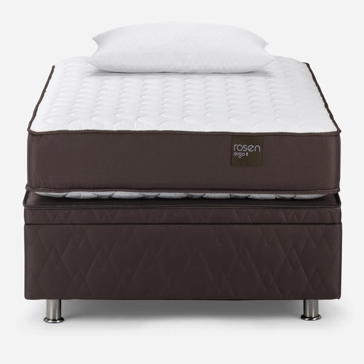 ROSEN - Boxet 1.5 Plazas Ergo T + Almohadas Slight Rosen