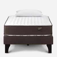 Cama Ergo T 1 Plaza + Almohadas