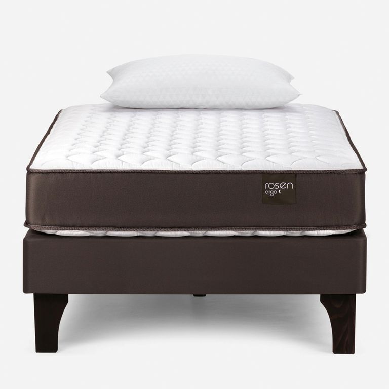 Cama Europea 1.5 Plazas Ergo T + Almohada