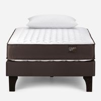 Cama Europea 1.5 Plazas Ergo T + Almohadas