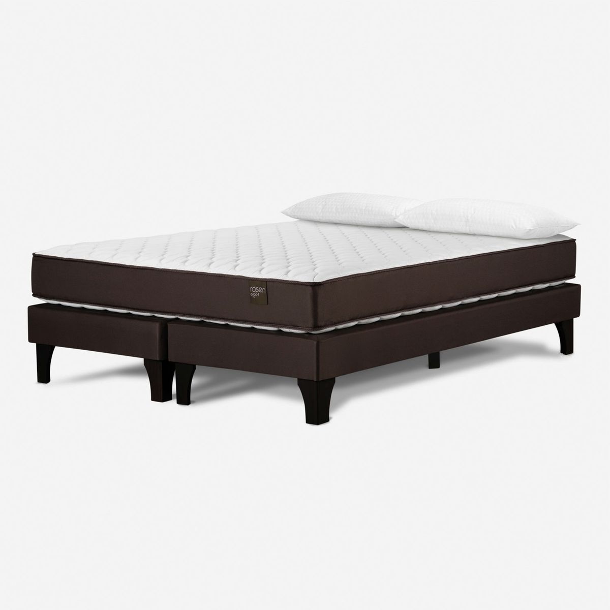 ROSEN - Cama Ergo T King + Almohadas Rosen