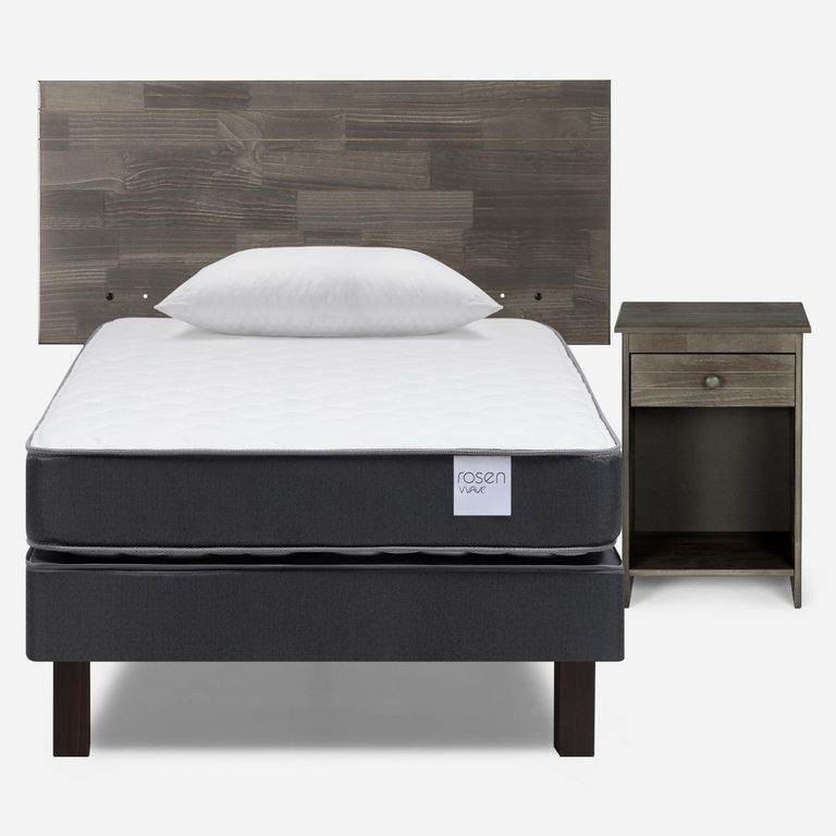 ROSEN Cama Wave 1 Plaza Tabor G + Almohadas