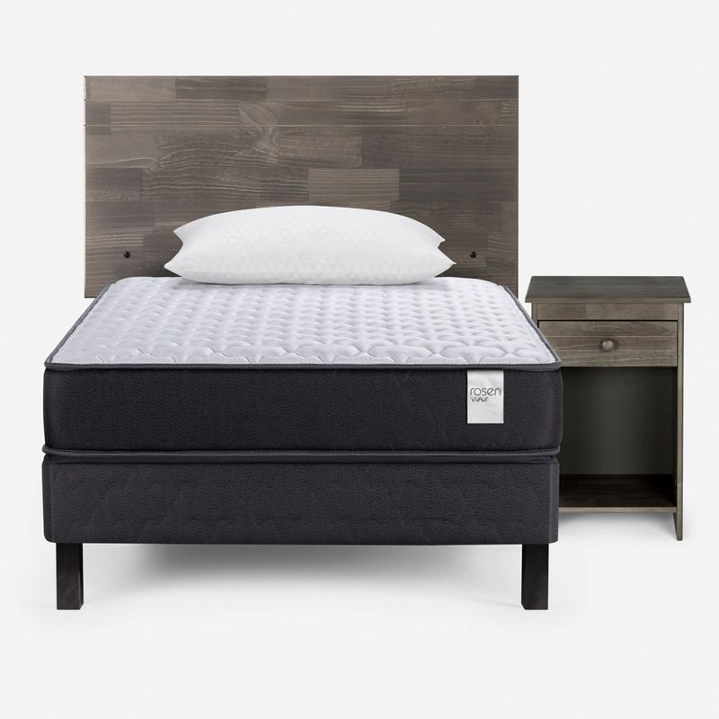 ROSEN - Cama Wave 1 Plaza Tabor G + Almohadas Rosen