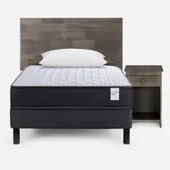 ROSEN - Cama Wave 1 Plaza Tabor G + Almohadas