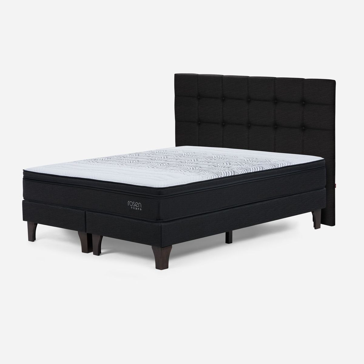 ROSEN - Cama Europea Tempo King X 2.00Mt Base Dividida Rosen