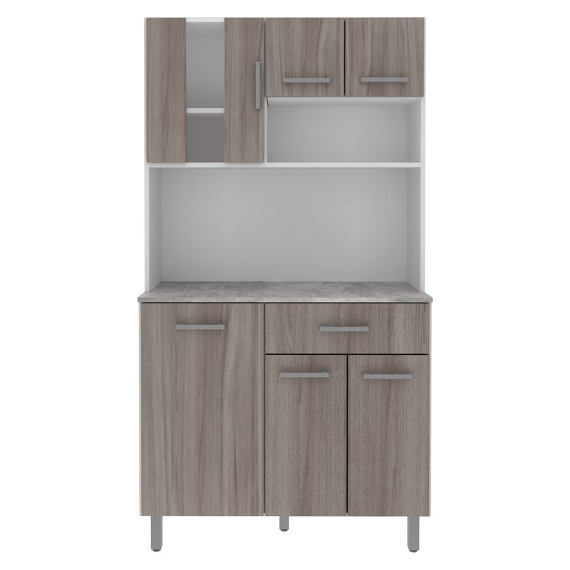TECNOMOBILI - Kit Mueble Cocina 6 Puertas 1 Cajón Espesor 15Mm Tecnomobil