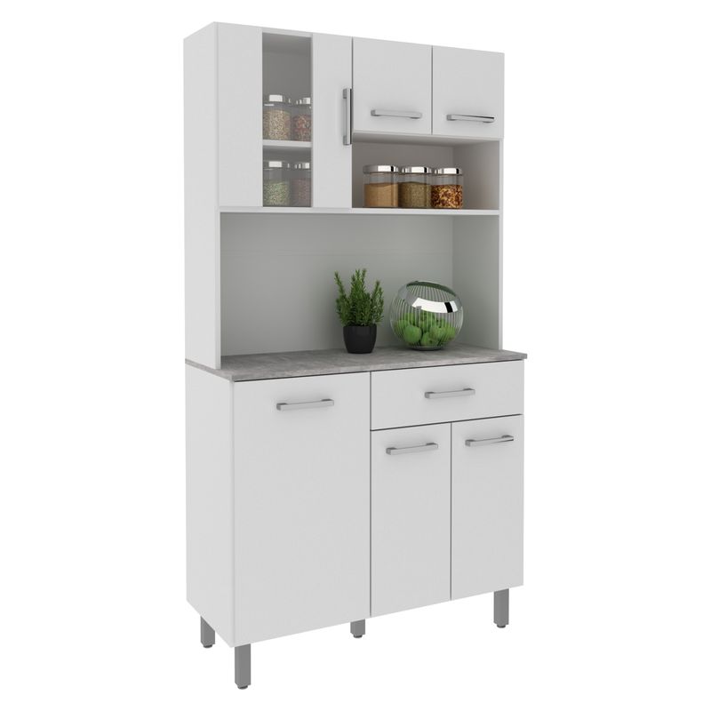 TECNOMOBILI - Kit Mueble Cocina 6 Puertas 1 Cajón Espesor 15Mm Tecnomobil