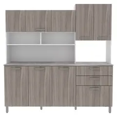 TECNOMOBILI - Mueble Kit Cocina 6 Puertas 3 Cajones Espesor 15Mm Tecnomobil