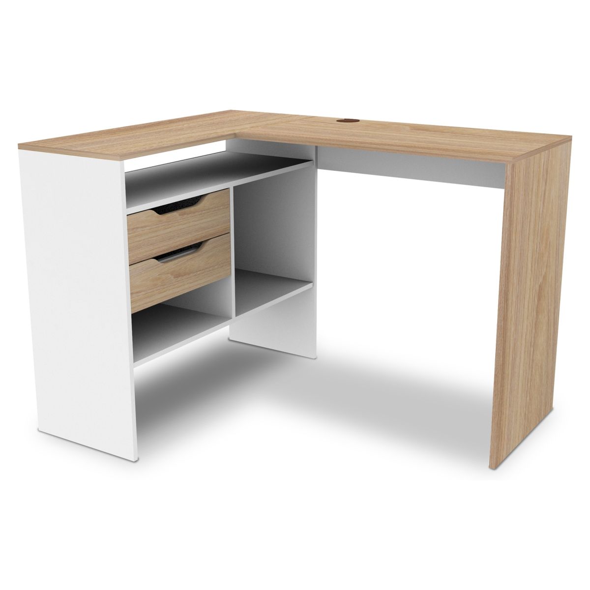 CIC - Escritorio Milán 2 Cajones 91,5x80x115 cm Cic