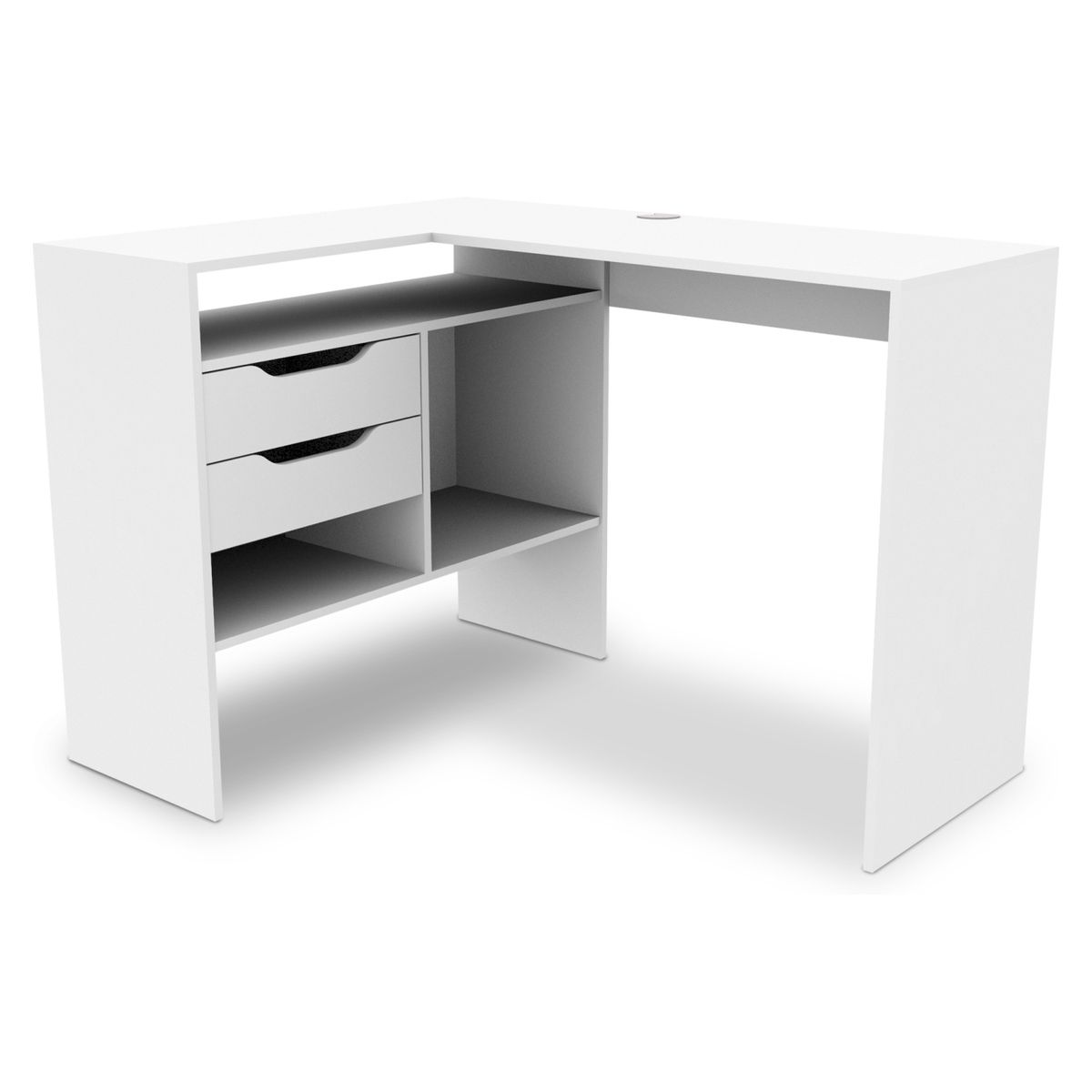 CIC - Escritorio Milán 2 Cajones 91,5x80x115 cm Cic