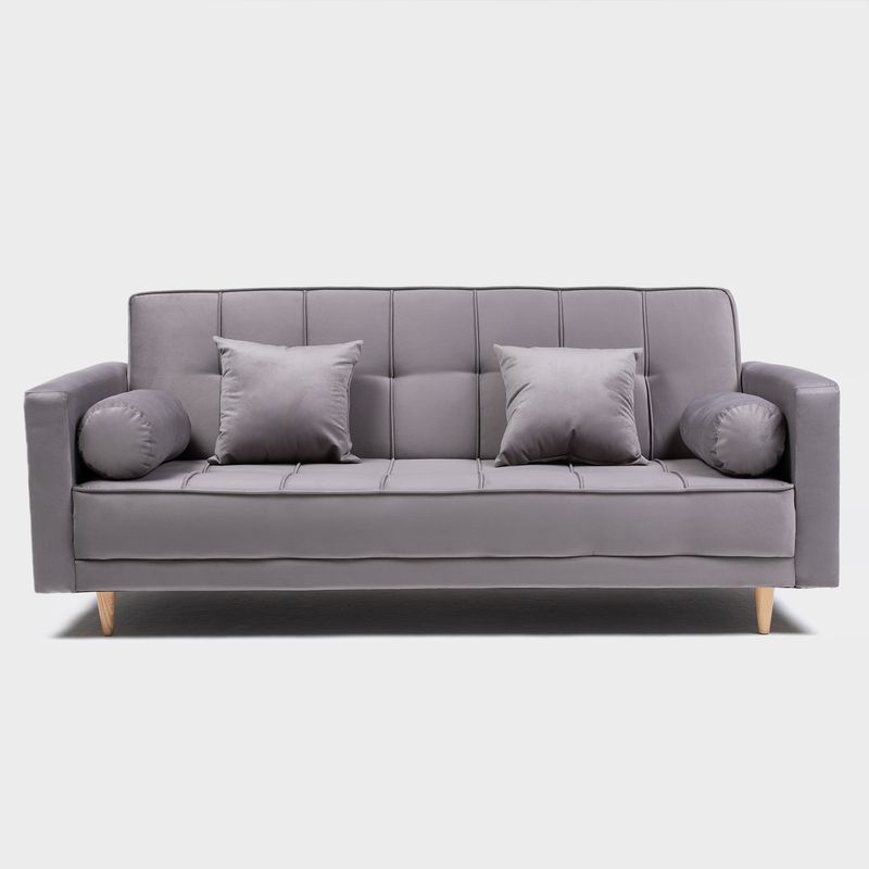 DECO CLASS - Sofá Cama Tela Velvet Arezzo Deco Class