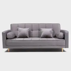 DECO CLASS - Sofá Cama Tela Velvet Arezzo