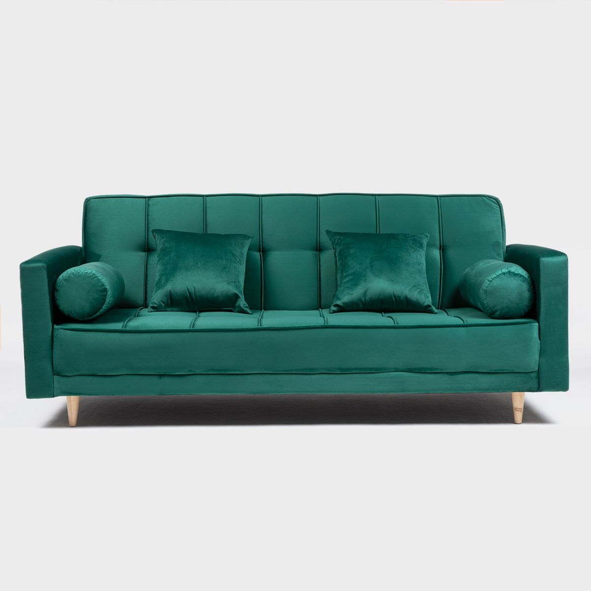 DECO CLASS - Sofá Cama Tela Velvet Arezzo Deco Class