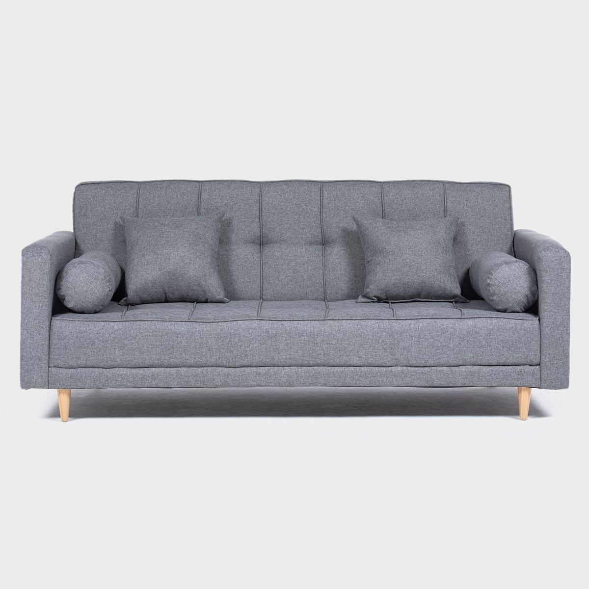 DECO CLASS - Sofá Cama Tela Lino Arezzo Deco Class