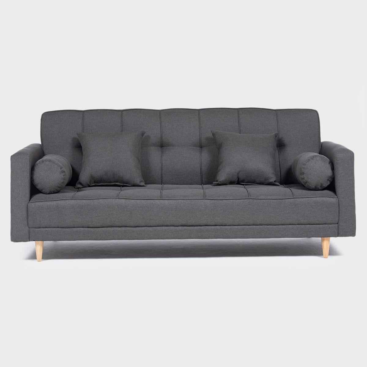 DECO CLASS - Sofá Cama Tela Lino Arezzo Deco Class