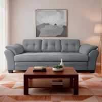 Sofá Samy 3 Cuerpos Felpa