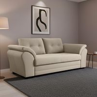 Sofá Samy 2 Cuerpos Felpa