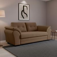 Sofá Samy 2 Cuerpos Felpa