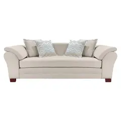 LIVING FACTORY - Sofá Mustang 3 Cuerpos Felpa