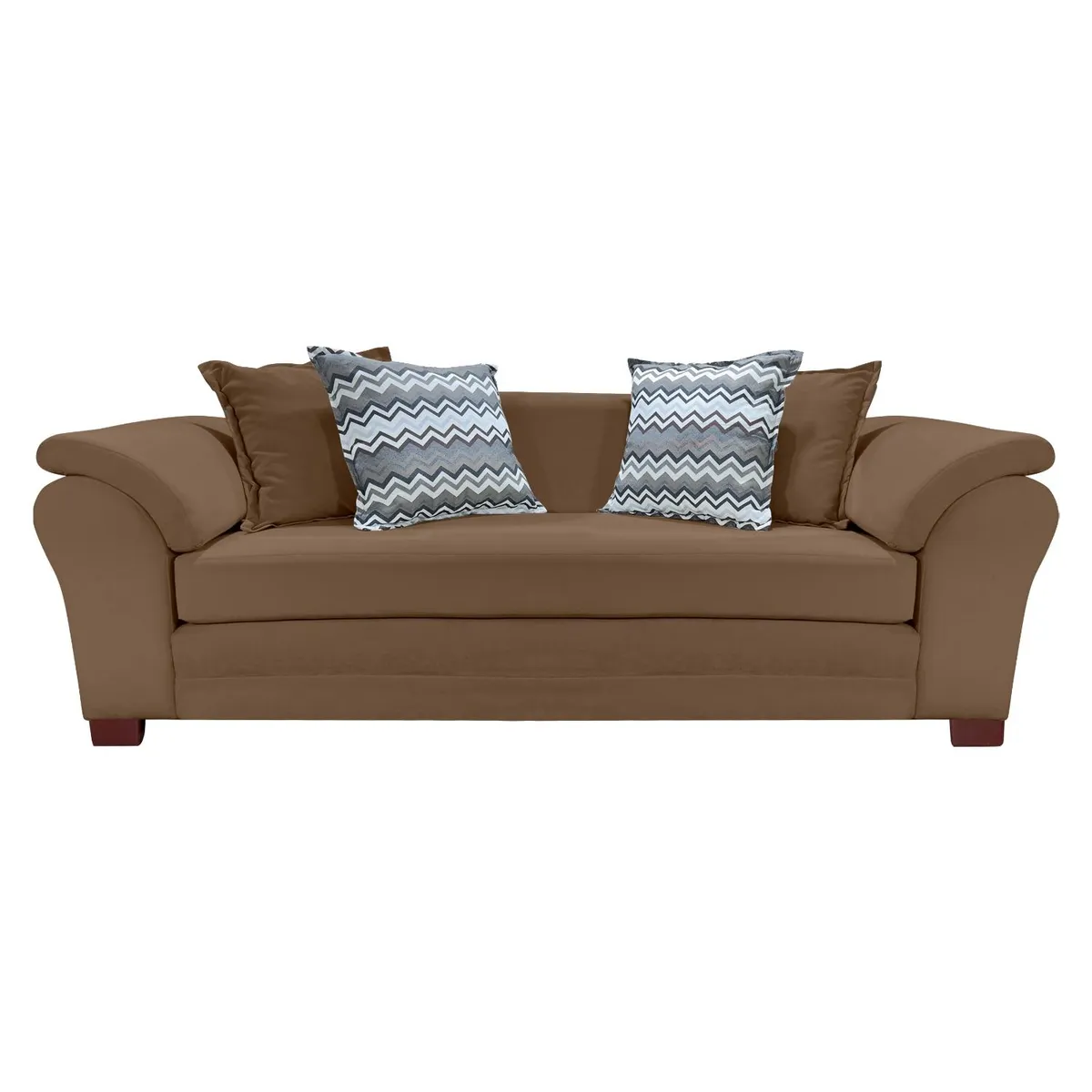 LIVING FACTORY - Sofá Mustang 3 Cuerpos Felpa Living Factory