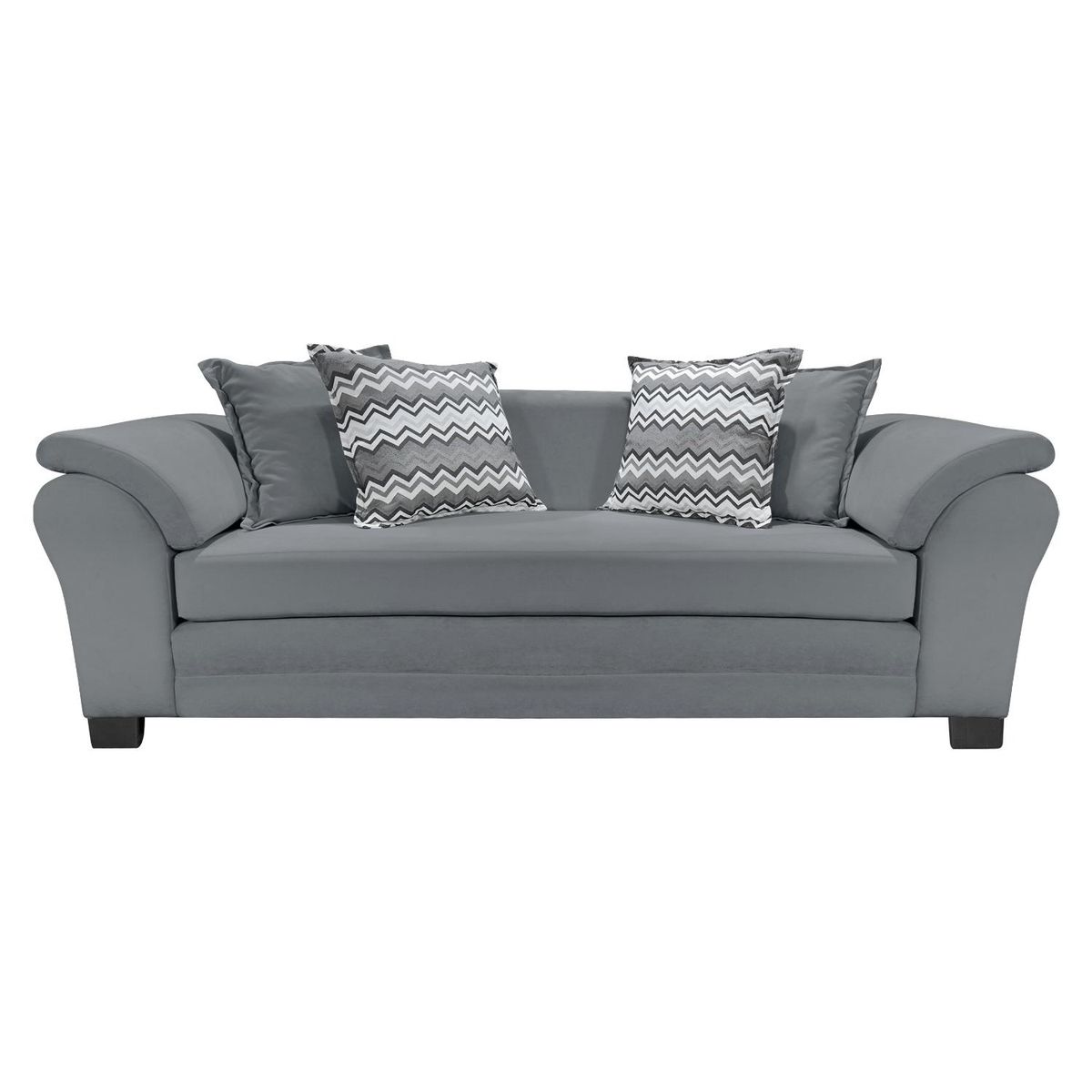 LIVING FACTORY - Sofá Mustang 3 Cuerpos Felpa Living Factory