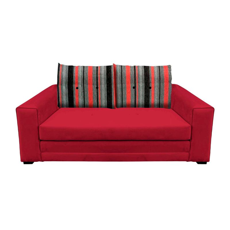 LIVING FACTORY - Sofá Milán 2 Cuerpos Felpa Living Factory