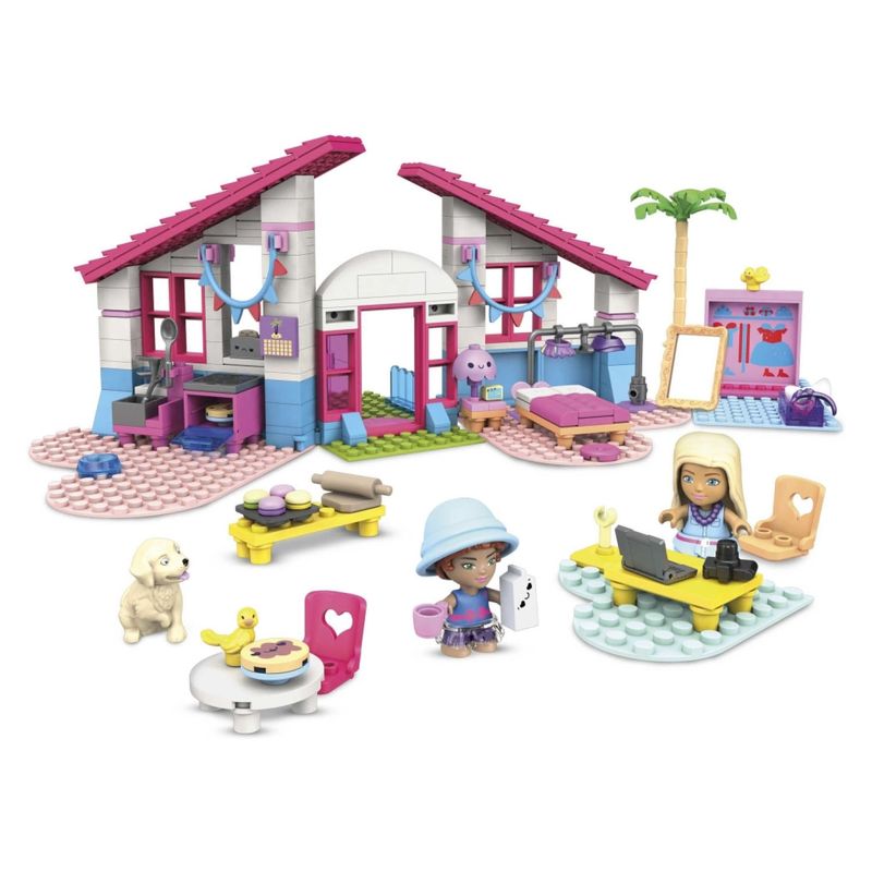 MEGA CONSTRUX - Barbie Juguete Casa Malibu Mega Construx