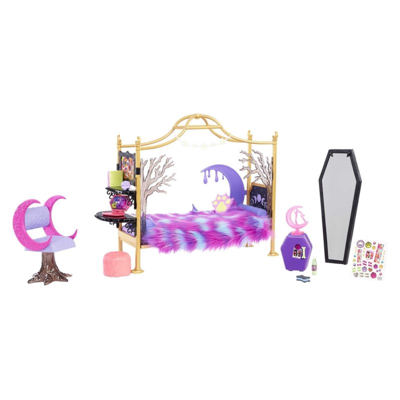 MONSTER HIGH - Set Habitación de Clawdeen Monster High
