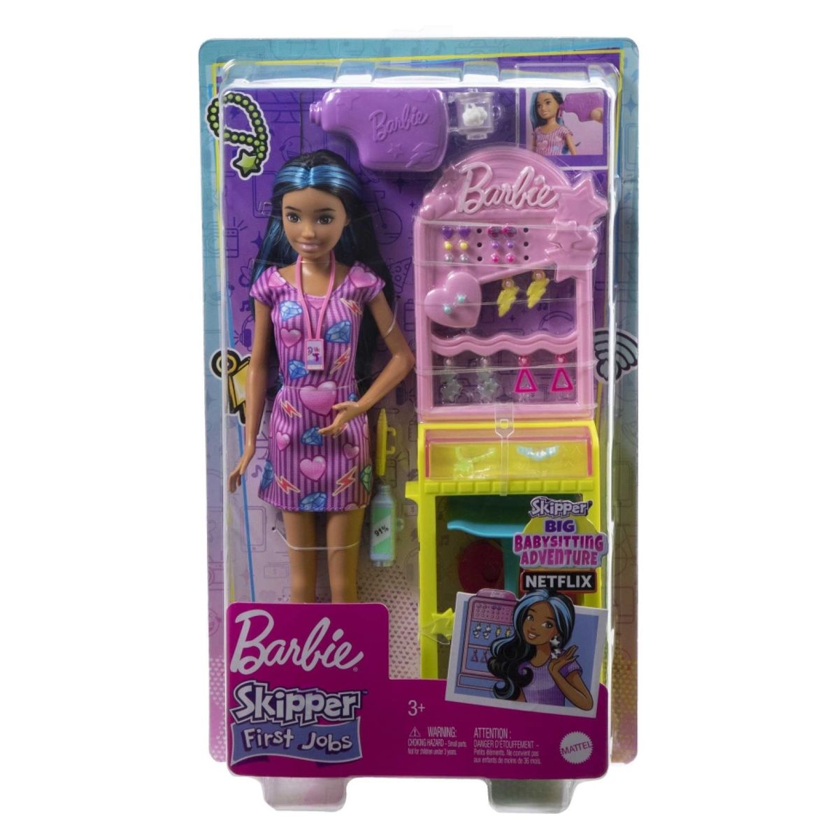 BARBIE - Barbie Skipper Set Joyero Y Aros