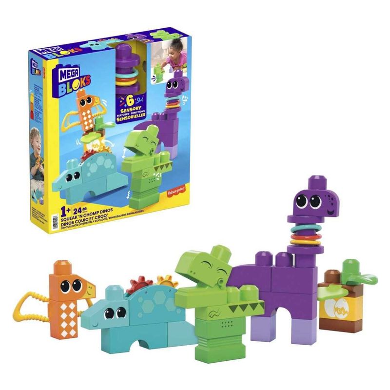 MEGA BLOKS - Dinosaurios Diversión Mega Bloks