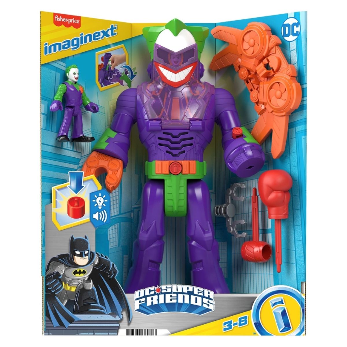 IMAGINEXT - The Joker Insider Y Laffbot Imaginext