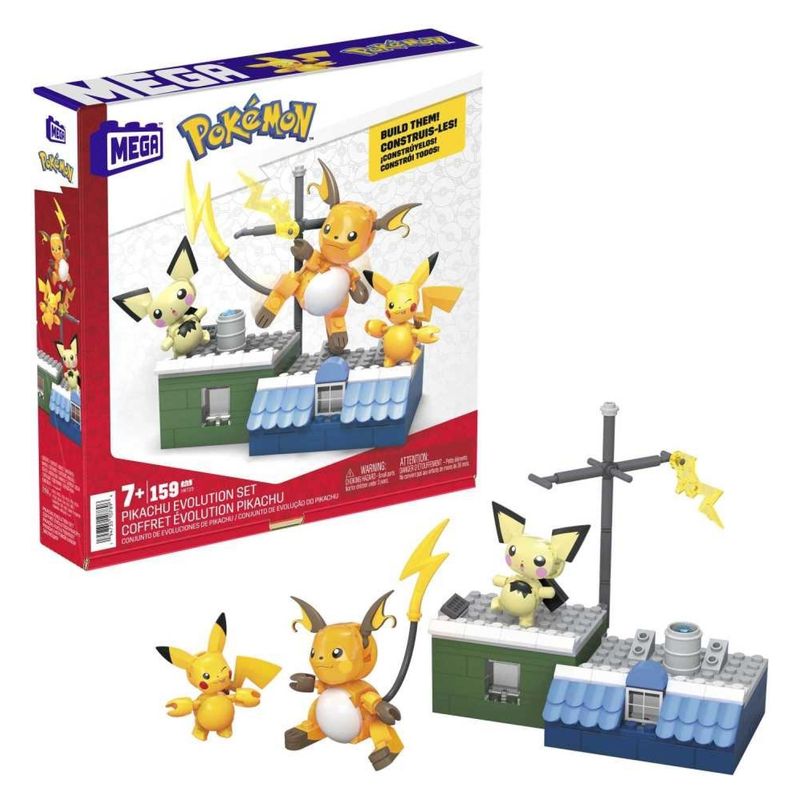 MEGACONTRUX - Set De Evoluciones De Pikachu Megacontrux