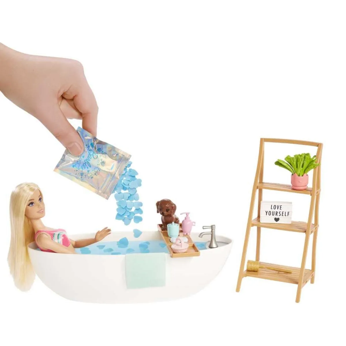 BARBIE - Set De Juego Baño De Burbujas Barbie