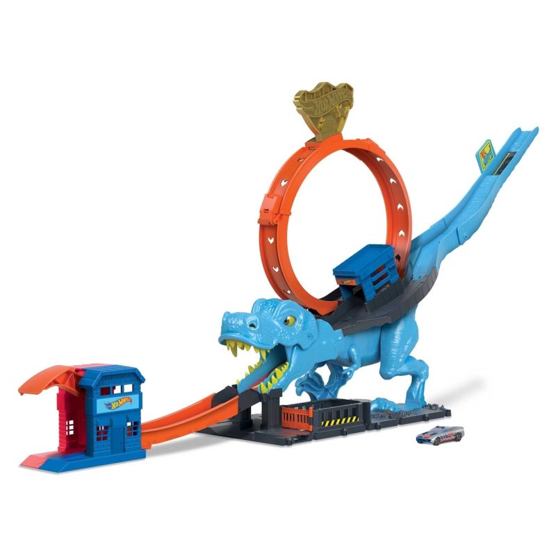 HOT WHEELS - City Pista Tiranosaurio Rex Devorador Hot Wheels