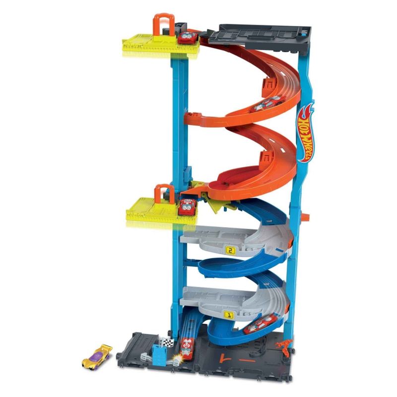 HOT WHEELS - Torre Carreras Doble Altura Hot Wheels