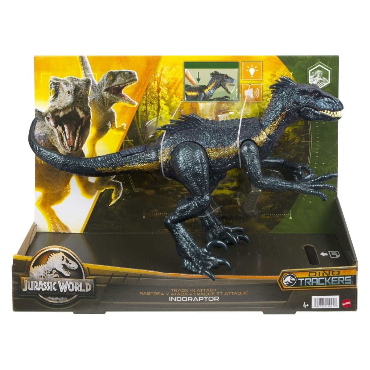 JURASSIC WORLD - Dinosaurio Rastreo Ataque Jurassic World